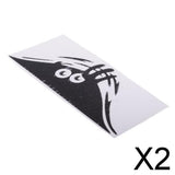 Maxbell 2x Waterproof Peeking Monster Vinyl Decal Car Bumper Window Wall Sticker