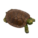 Maxbell Garden Turtle Statue Fake Tortoise Ornament for Outdoor Courtyard