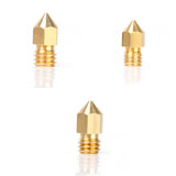 Maxbell 3pcs 3D Durable Printer Extruder 0.3+0.4+0.5mm Nozzle Print Head