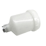 Maxbell Paint Sprayer Cup Threaded Paint Cup Paint Sprayer Accessories White 125ml