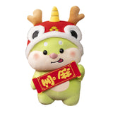 Maxbell 2024 Dragon Year Mascots Dragon Plush Toy for Bedroom Living Room Desk