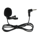 Maxbell 10xLavalier Lapel Tie Clip-on Vacuum Tube Microphone 3.5mm Right Angle