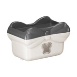 Maxbell Tissue Box Cover Stylish Non-slip Wipe Dispenser for Washroom Hotel Kitchen Dark Grey