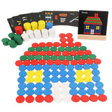 Educational Toy Develop Intelligence Sensory Toy Practical Wooden Puzzle Set