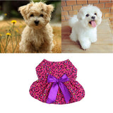 Maxbell Maxbell Pet Dog Dress Spring Summer Skirt Costume Holiday Party Dress Outfit 6#
