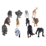 Maxbell Maxbell 12 Pieces Realistic Mixed Plastic Zoo Animals Kids Toy Party Bag Favors