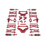 Maxbell RC Car Accessory Metal Retrofitting Accessories for 1/14 RC Car Trucks Model Red