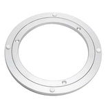 4 Pieces 16inch Aluminum Alloy Round Rotating Turntable Bearing Table Silver