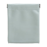 Maxbell Mini Purse Jewelry Pouch Headphones Rings Holder PU Leather Makeup Bag Small Green 12x15cm