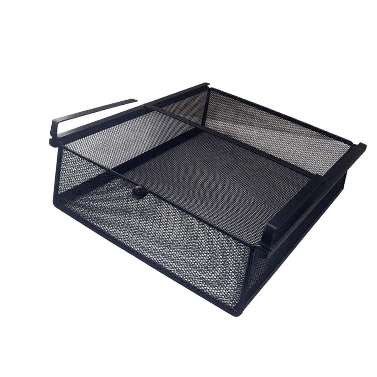 Maxbell Hanging Pullout Drawer Basket Slide in Basket Organizer for Home Pantry Dorm black Widen