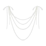 Maxbell Wedding Chair Back Decoration Wedding Ceremony Aisle Decoration for Birthday White