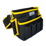 Maxbell Tool Belt Lightweight Versatile Tool Bag for Carpenters Plumber Electricians Yellow