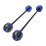 Rear Front Axle Fork Sliders Practical Parts for Yamaha MT-09 2021-2023 Blue