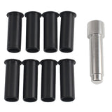 Maxbell 2x Door Hinge Bushing Liners 4 Door Lightweight For Jeep Wrangler JKU 07-18