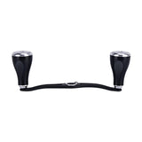 Maxbell Fishing Reel Handle Strong Aluminum Alloy Practical Crank Handle Replacement Silver