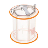 Maxbell Jewelry Polisher Barrel Direct Replaces Professional Polisher Tumbler Bucket 15.4cmx14.8cm