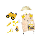 Maxbell Outdoor Exploration Set Cargo Vest and Hat and Accessories for Children Kids Yellow