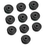 Maxbell 10Pcs Nylon Mobility Wheels Replacement for Fitness Equipment Easily Install 42x22mm