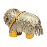 Maxbell Womens Shoulder Bag Dog Shaped Crossbody Shoulder Bag for Street Travel Work Gold