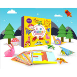 Maxbell Maxbell Origami Papers for Kids 108pcs Folding Papers 54 Patterns Manual Origami Book included