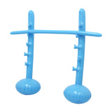 Maxbell Inflatable High Jump Bar Fitness Game Prop for Family Gatherings Adults Kids Blue