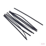 Maxbell 20 Pieces Rubber Gum Hair Hoops Fittings No Slip DIY Hair Band Accessories