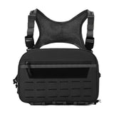 Maxbell Chest Rig Vest Pack Keys Tools Phone Holder Sports Running Outdoor Chest Bag Black