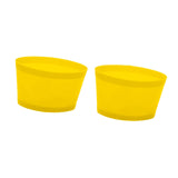 Outside Soccer Shin Pad Holders Wear Resistant for Adults Athletes Women Man L Yellow