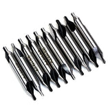 Maxbell 20Pcs 2.5mm + 3mm Replacement Center Drill Countersinks 60 Degrees