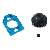 Maxbell Metal Motor Seat Easy to Install Lightweight 1:14 RC Car for 14301 14209 303 Black