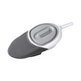 Maxbell Bedpan with A Handle Easy to Use Nursing Urinal for Men Women Bedridden Home white grey