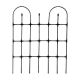 Maxbell Garden Trellis for Climbing Plants Outdoor Stands for Flowers Raised Bed Pea black