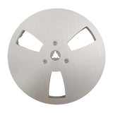 Maxbell 1/4 7 inch Empty Reel Portable Accessories for Reel to Reel Tape Takeup Reel Sliver