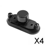 Maxbell 4xBackbag Strap Umbrella Clip Gadget Easy to Assemble Sun Umbrella Holder Clip Black