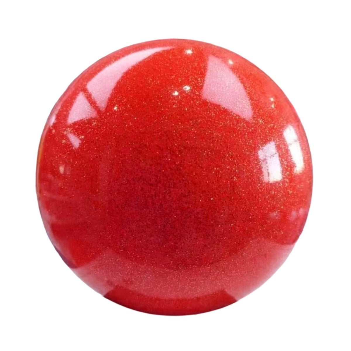 Rhythmic Gymnastic Ball 15cm Dance Practice for Workout Competition Practice red