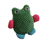 Maxbell Maxbell Pet Chew Toy Pet Vocal Toy Increase IQ Playing Interactive Dog Squeaky Toys Frog