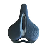 Maxbell Bike Seat Padded Wide Saddle Bike Saddle for Riding Outdoor Sports Beginners gray