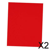 Maxbell 2xSelf Adhesive Repair Patch Down Jackets Polyester for Clothes Umbrellas Red