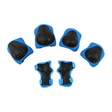 Maxbell Kids Protective Gear Set Kids Skateboard Knee Pads for 2-7 Years Sports Bike Blue