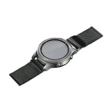 Maxbell 2xUniversal Watch Mesh Loop Wrist Band Strap Magnetic Clasp Replacement Black