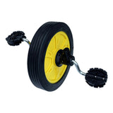 Maxbell Children Tricycle Wheel Repair Parts Non Slip Easy to Install Wheel Assembly Front Wheel Yellow