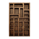 Maxbell Miniature Trinket Shelf Smooth Showcase Jewelry Display Tray Home Decoration