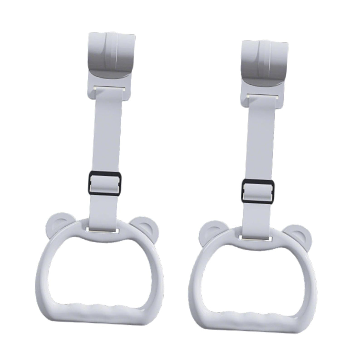 Maxbell Kids Playpen Pull up Rings Improve Balance Lightweight Walking Training Tool Gray