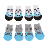Maxbell 8x Pet Dog Socks Dog Floor Grip Socks Shoes Boots Non Slip Protector Socks S
