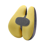 Maxbell Lumbar Support Pillow Back Support Pillow for Reading Chair Office Home Yellow