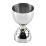 Maxbell Cocktail Jigger Bartending Tool Measuring Jigger for Kitchen Household Party Silver