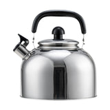 Maxbell Whistling Kettle Portable Fast Boiling Pot with Handle for Cooker Gas Travel 5L