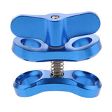 Maxbell 4 Packs Underwater Diving Ball Join Connector Clamp Mount Arm for Flashlight