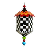 Maxbell Hanging Bird Feeder Accessories Lightweight Ornament for Porch Patio Outdoor Style C