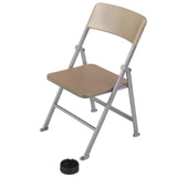 Maxbell 6x1/6 Scale Mini Folding Chair with Ashtray for Dolls Action Figures Gold